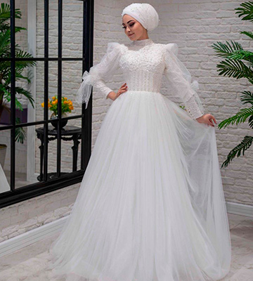 Helen Hijab Wedding Dresses