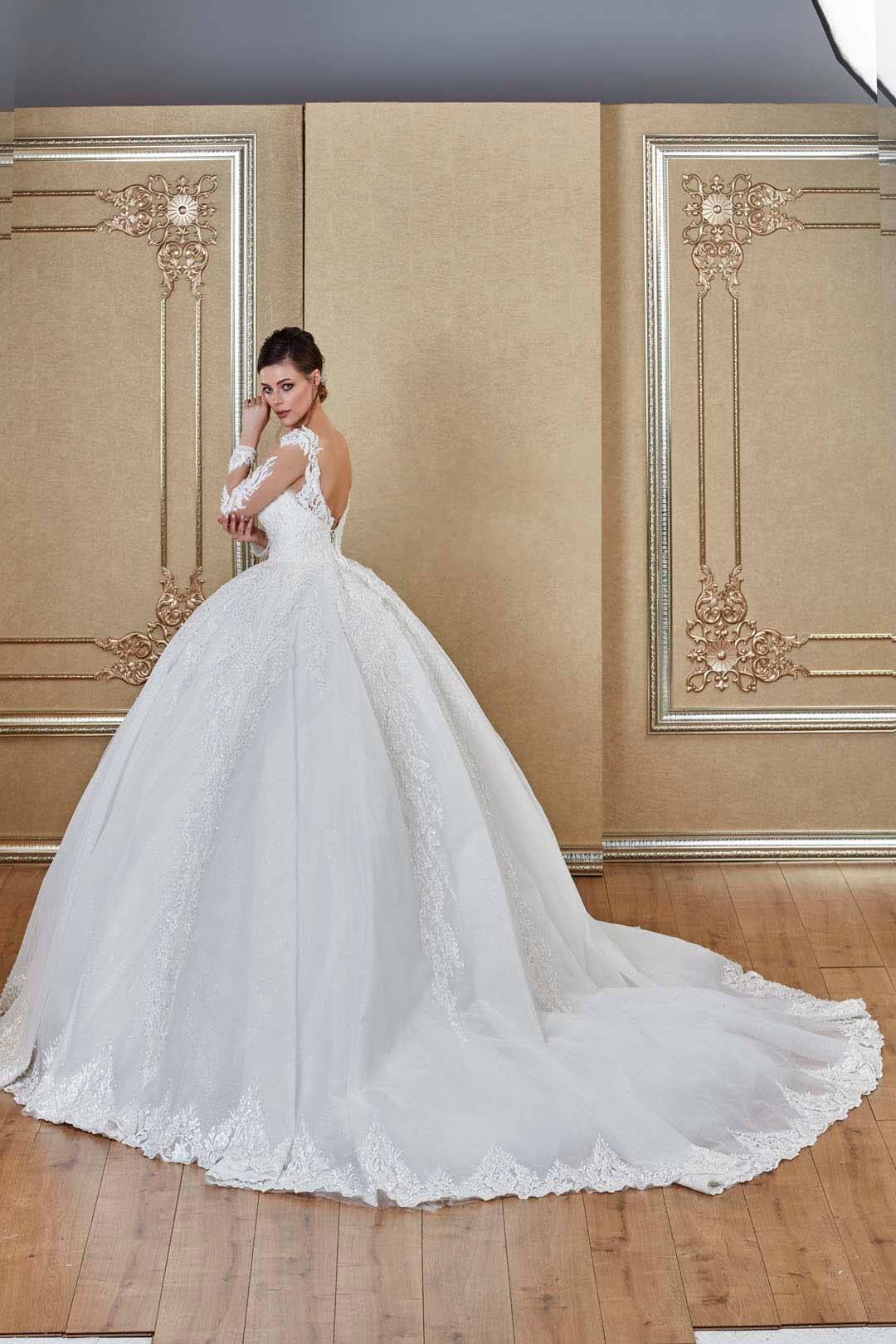Wholesale A-Line Wedding Dress Model 3