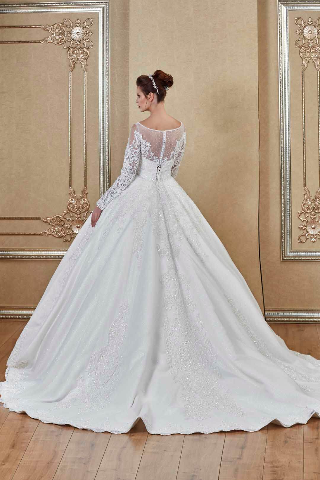 Wholesale A-Line Wedding Dress Model 6